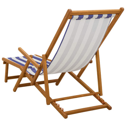 Opvouwbare zonnebed 3 Positie Massief Eucalyptus Hout