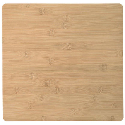 Keukentrolley met Wielen Naturel 37 x 36 x 80 cm Bamboe