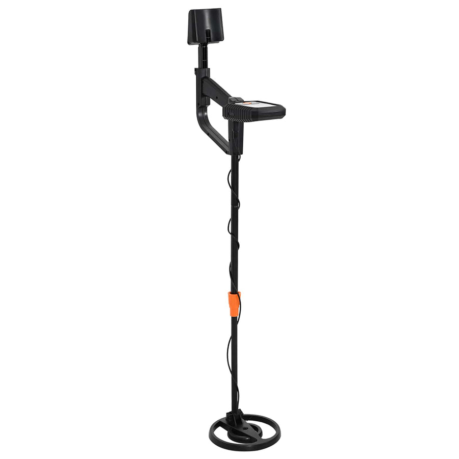 Metaaldetector met LCD-scherm 3 modi 19 cm spoel Zwart