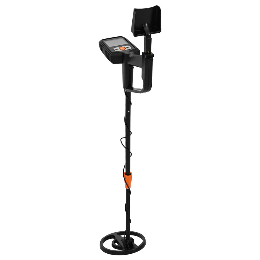 Metaaldetector met LCD-scherm 3 modi 19 cm spoel Zwart