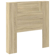 Hoofdbord Sonoma Eiken 100 x 16,5 x 103,5 cm Bewerkt hout