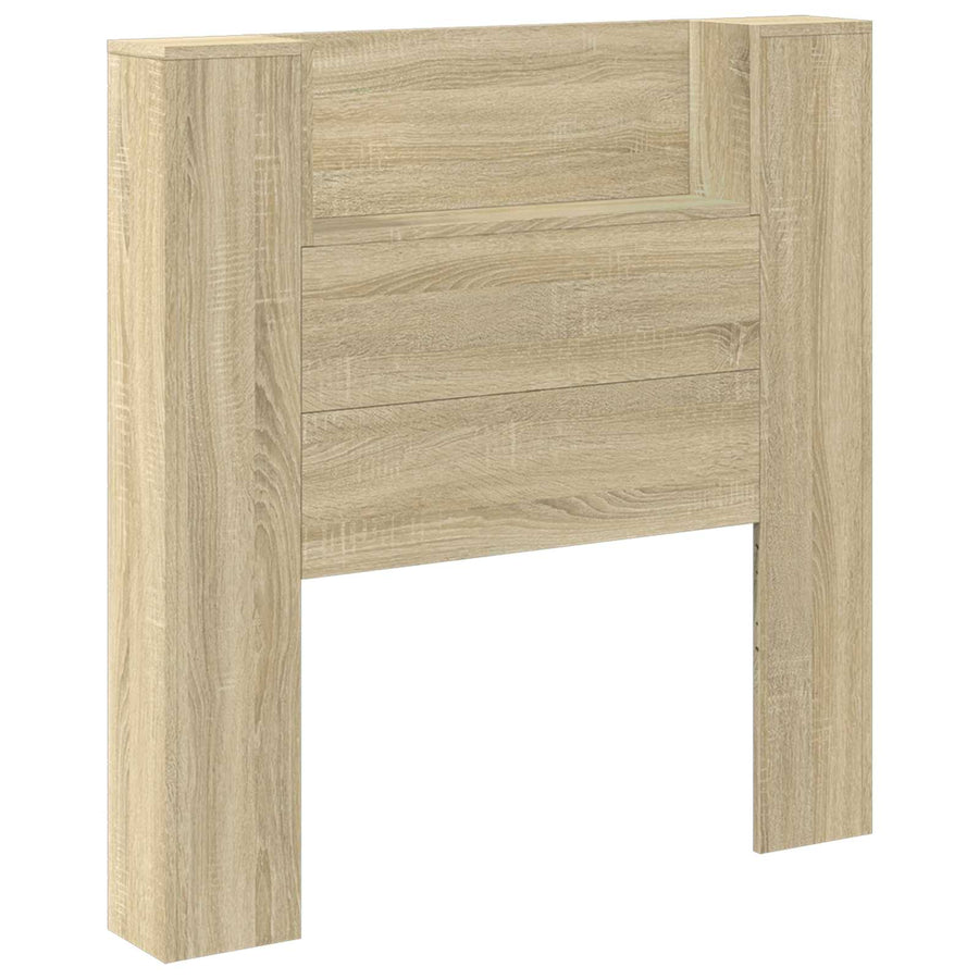 Hoofdbord Sonoma Eiken 100 x 16,5 x 103,5 cm Bewerkt hout
