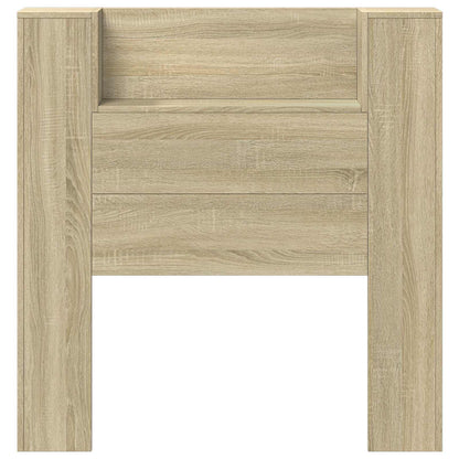 Hoofdbord Sonoma Eiken 100 x 16,5 x 103,5 cm Bewerkt hout