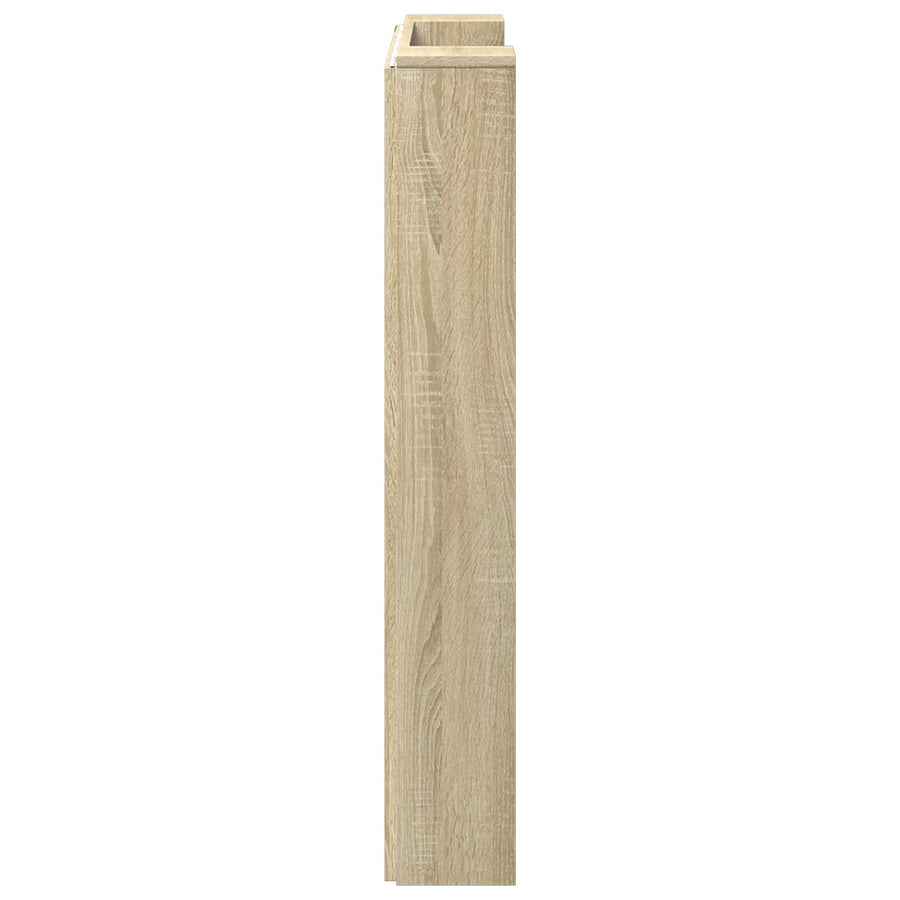 Hoofdbord Sonoma Eiken 100 x 16,5 x 103,5 cm Bewerkt hout