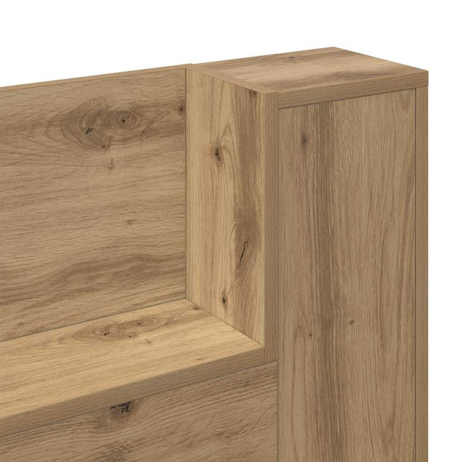 Hoofdeinde kas Artisan Eiken 120 x 15 x 103.5 cm Bewerkt hout