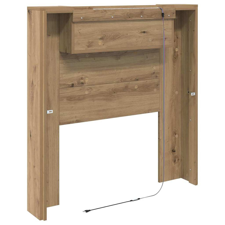 Hoofdeinde kas Artisan Eiken 120 x 15 x 103.5 cm Bewerkt hout