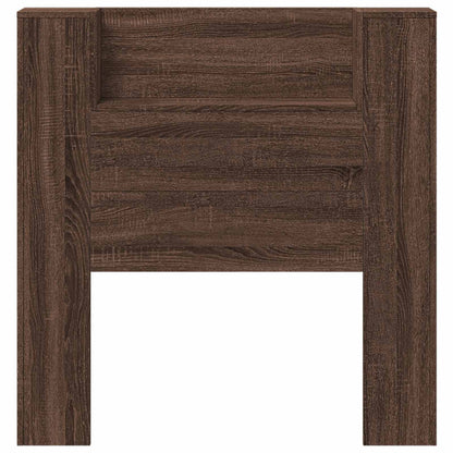 Hoofdbord Bruin Eiken 100 x 16,5 x 103,5 cm Bewerkt hout