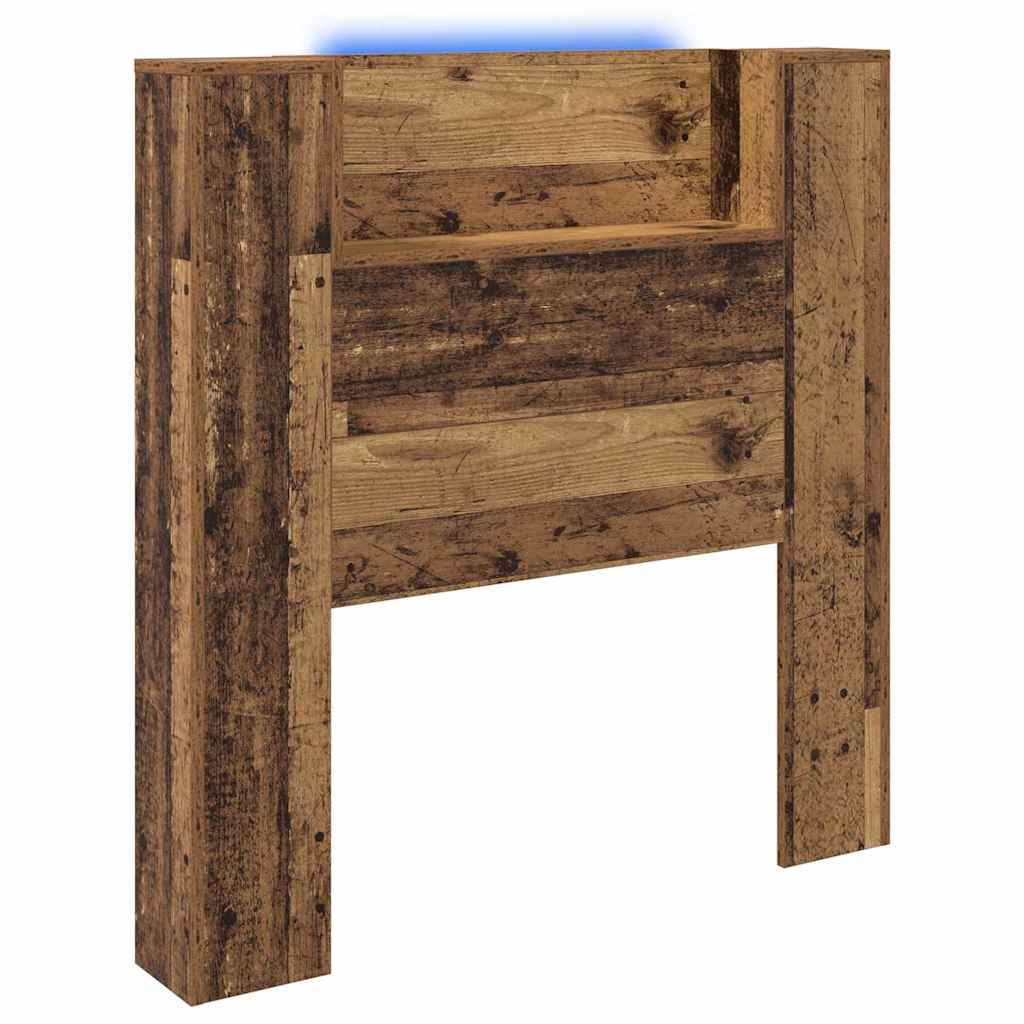 Hoofdeinde kas Oud Hout 120 x 15 x 103.5 cm Bewerkt hout