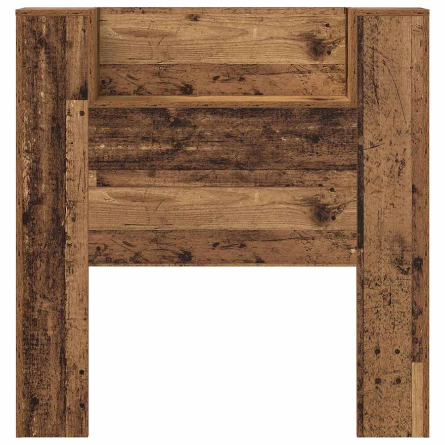 Hoofdeinde kas Oud Hout 120 x 15 x 103.5 cm Bewerkt hout