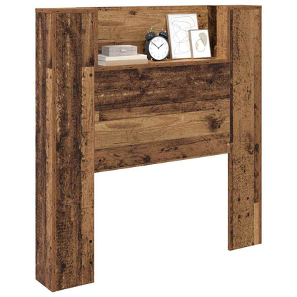 Hoofdeinde kas Oud Hout 120 x 15 x 103.5 cm Bewerkt hout