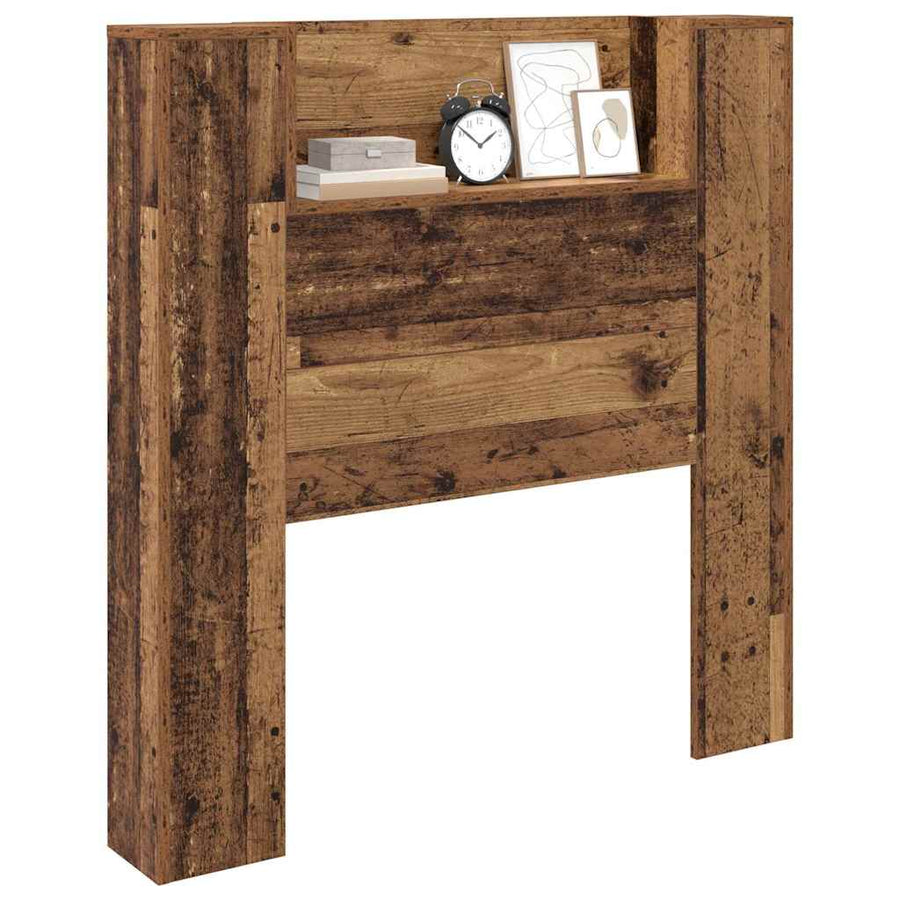 Hoofdeinde kas Oud Hout 120 x 15 x 103.5 cm Bewerkt hout