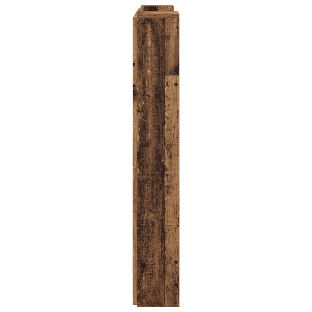 Hoofdeinde kas Oud Hout 120 x 15 x 103.5 cm Bewerkt hout