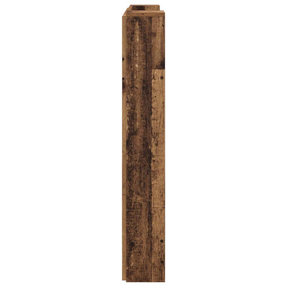 Hoofdeinde kas Oud Hout 120 x 15 x 103.5 cm Bewerkt hout