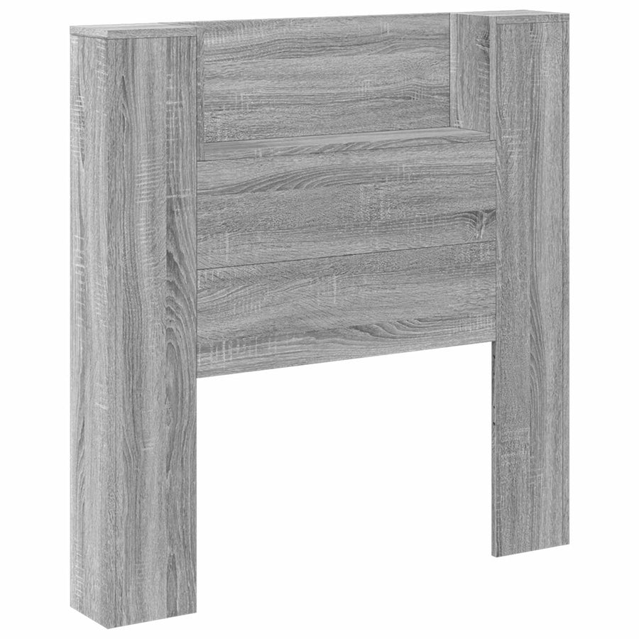 Hoofdbord Grijs Sonoma 100 x 16,5 x 103,5 cm Bewerkt hout