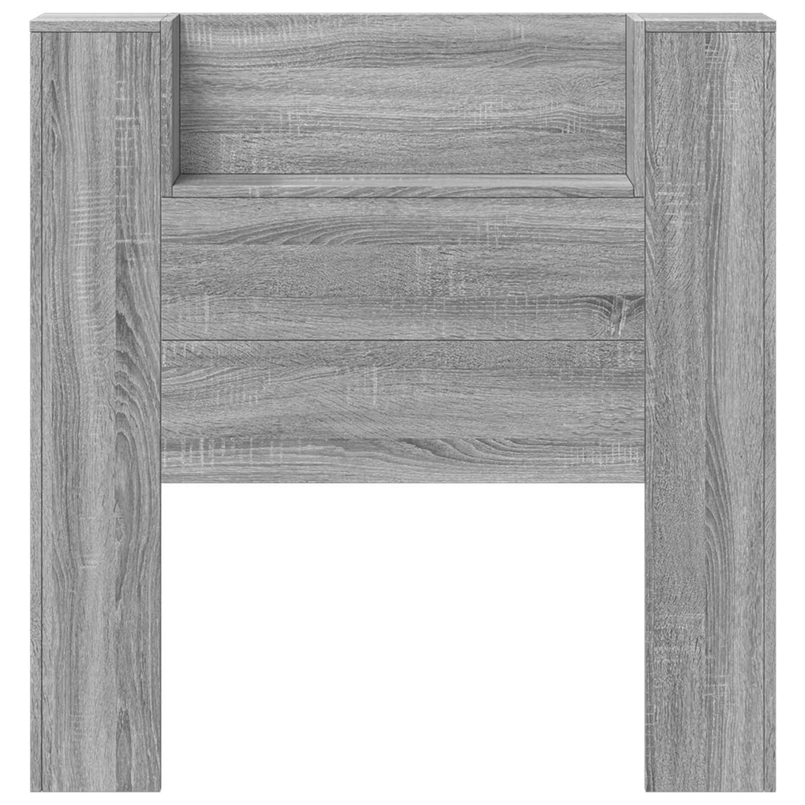 Hoofdbord Grijs Sonoma 100 x 16,5 x 103,5 cm Bewerkt hout