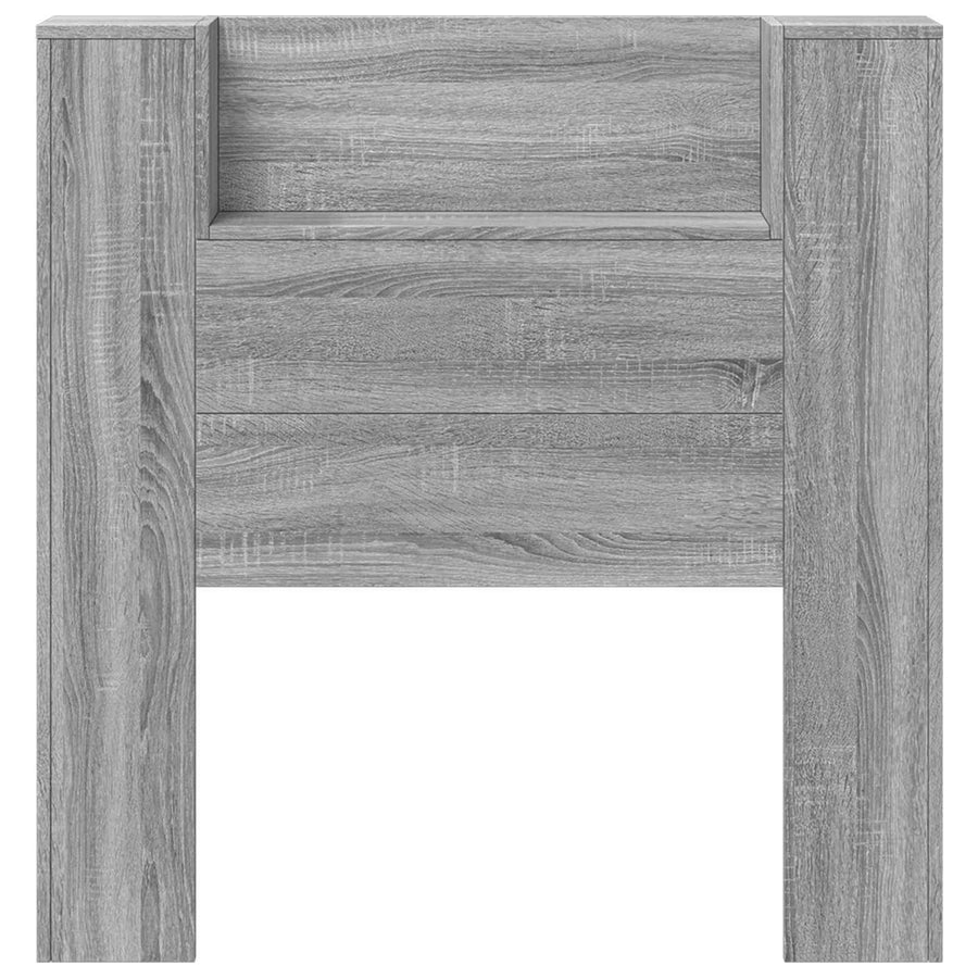 Hoofdbord Grijs Sonoma 100 x 16,5 x 103,5 cm Bewerkt hout