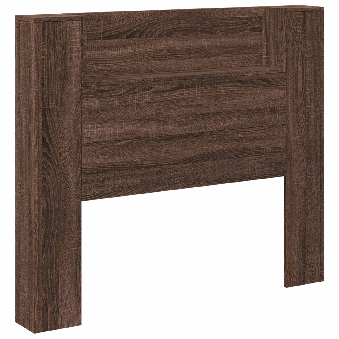 Hoofdbord Bruin Eiken 120 x 16,5 x 103,5 cm Bewerkt hout