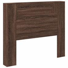 Hoofdbord Bruin Eiken 120 x 16,5 x 103,5 cm Bewerkt hout