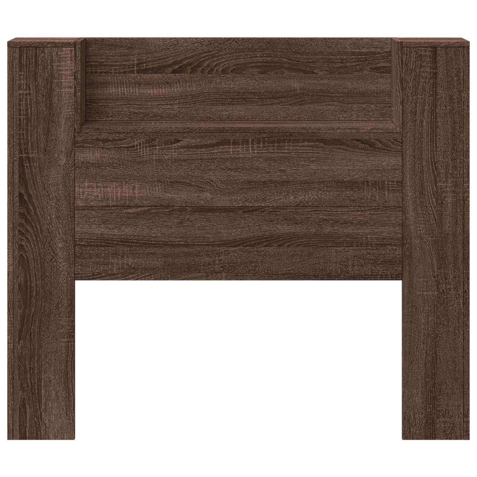 Hoofdbord Bruin Eiken 120 x 16,5 x 103,5 cm Bewerkt hout