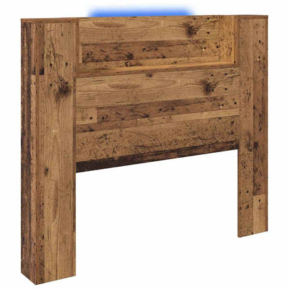 Hoofdeinde kas Oud Hout 120 x 15 x 103.5 cm Bewerkt hout