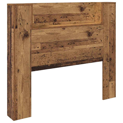 Hoofdeinde kas Oud Hout 120 x 15 x 103.5 cm Bewerkt hout