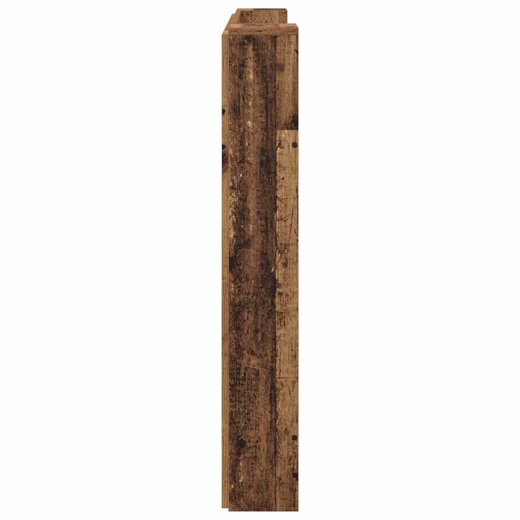 Hoofdeinde kas Oud Hout 120 x 15 x 103.5 cm Bewerkt hout