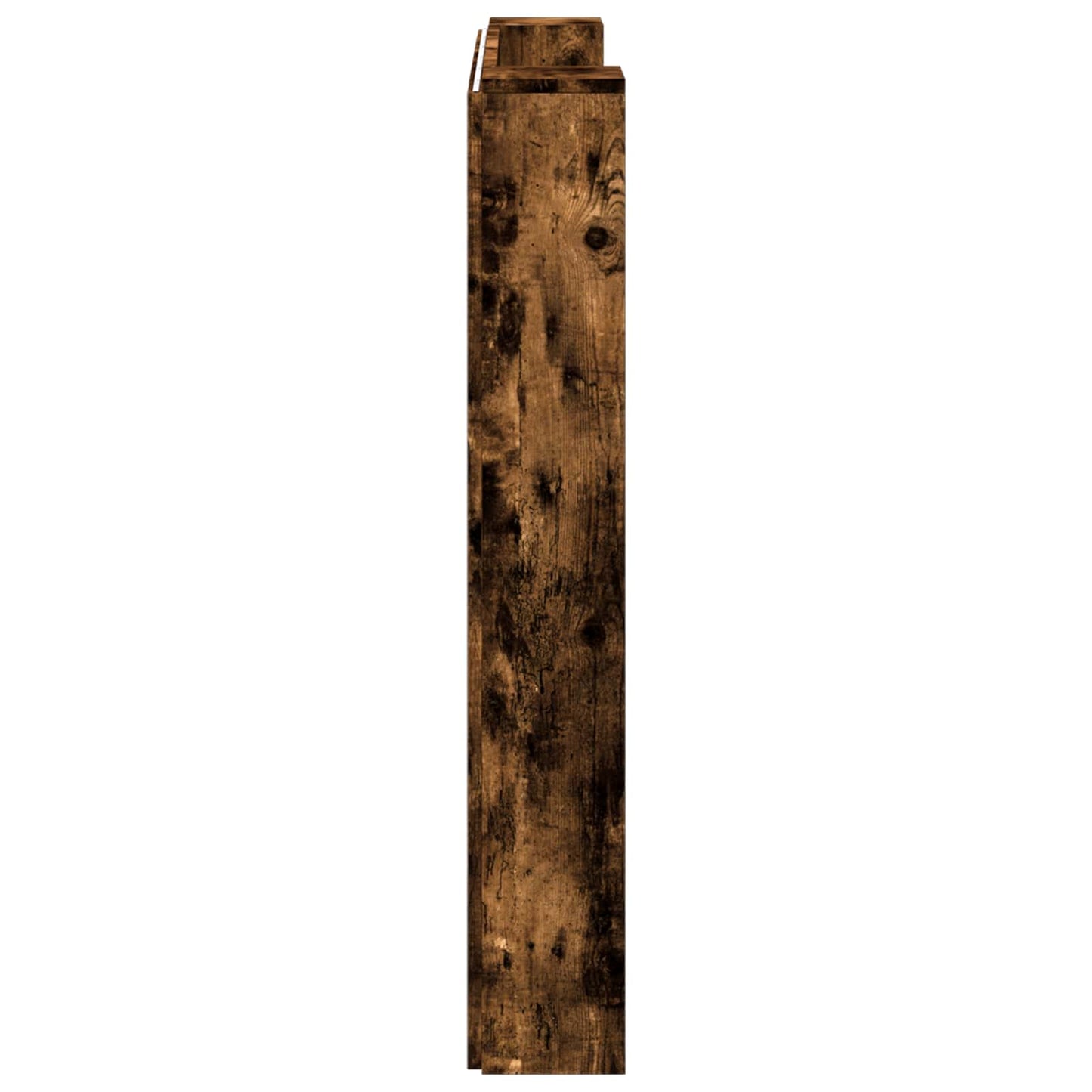 Hoofdbord Gerookt eiken 120 x 16,5 x 103,5 cm Bewerkt hout