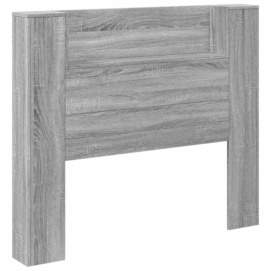 Hoofdbord Grijs Sonoma 120 x 16,5 x 103,5 cm Bewerkt hout