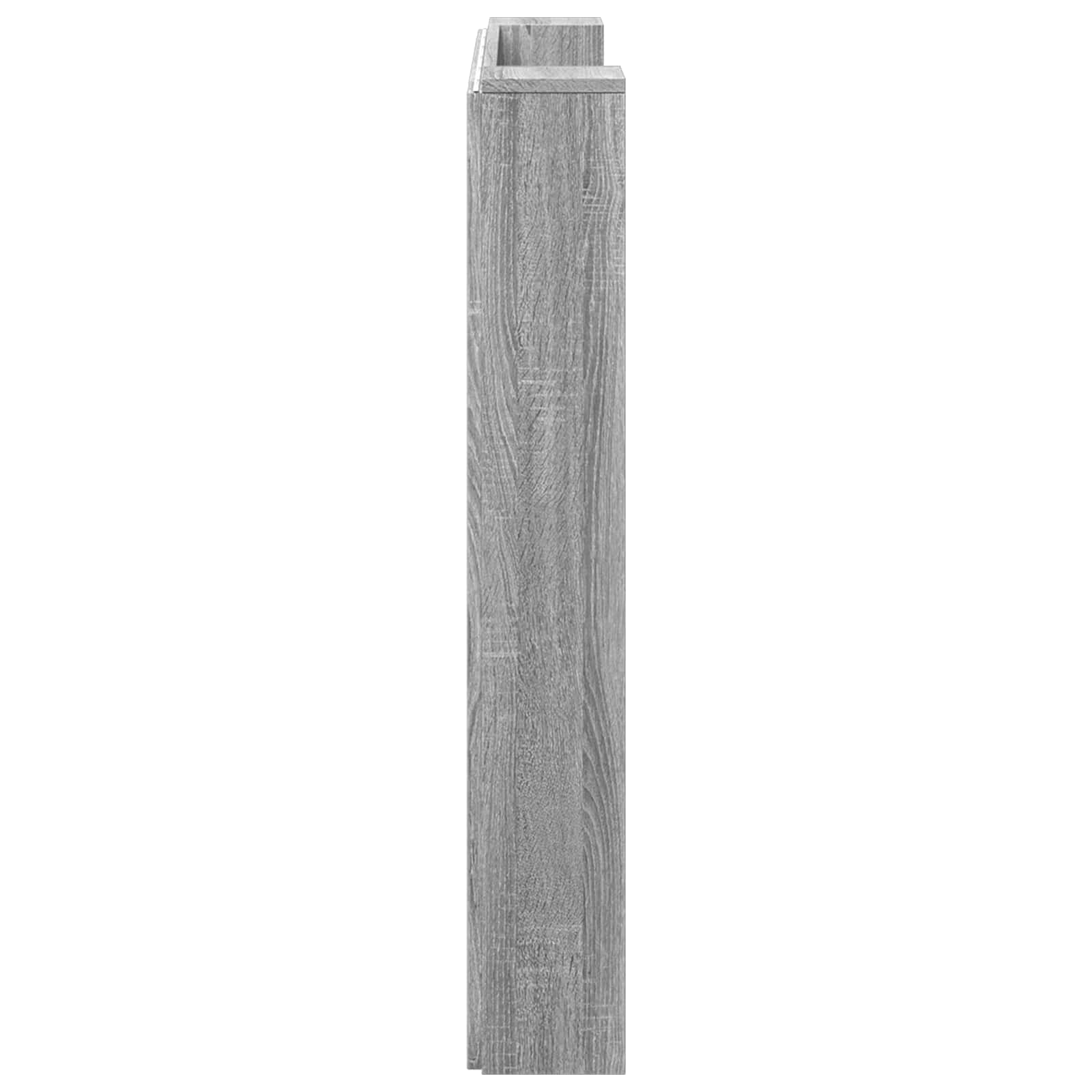 Hoofdbord Grijs Sonoma 120 x 16,5 x 103,5 cm Bewerkt hout