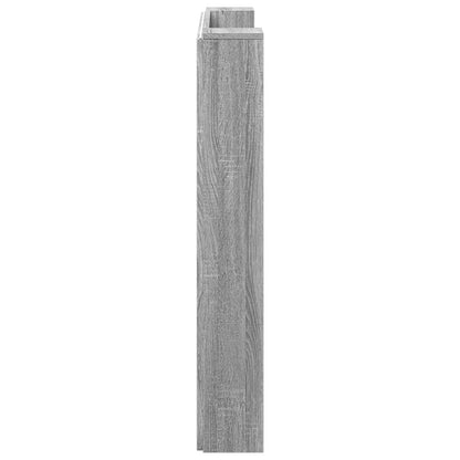 Hoofdbord Grijs Sonoma 120 x 16,5 x 103,5 cm Bewerkt hout