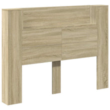 Hoofdbord Sonoma Eiken 140 x 16,5 x 103,5 cm Bewerkt hout