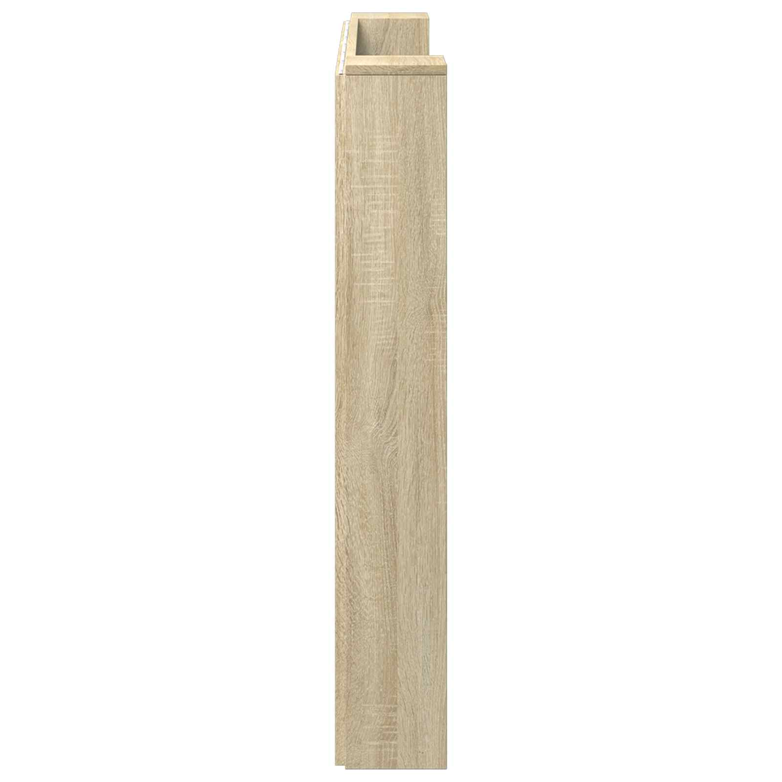 Hoofdbord Sonoma Eiken 140 x 16,5 x 103,5 cm Bewerkt hout