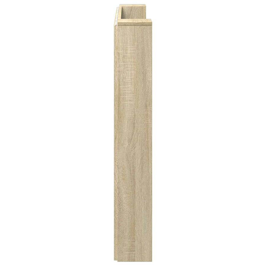 Hoofdbord Sonoma Eiken 140 x 16,5 x 103,5 cm Bewerkt hout