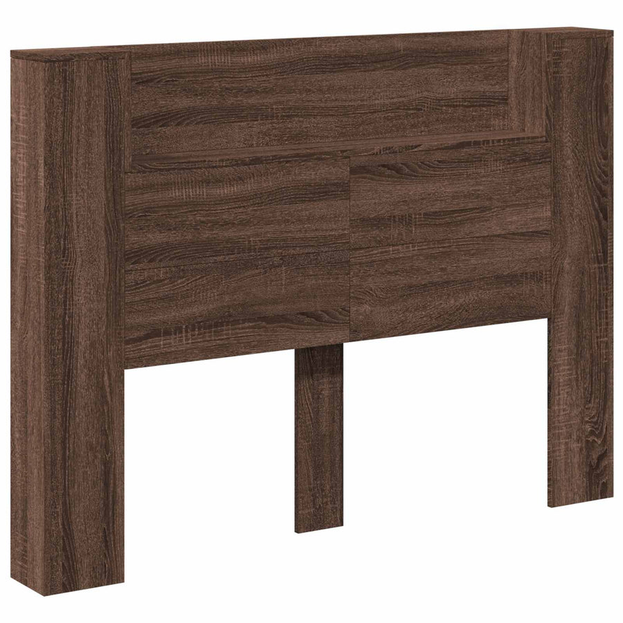 Hoofdbord Bruin Eiken 140 x 16,5 x 103,5 cm Bewerkt hout