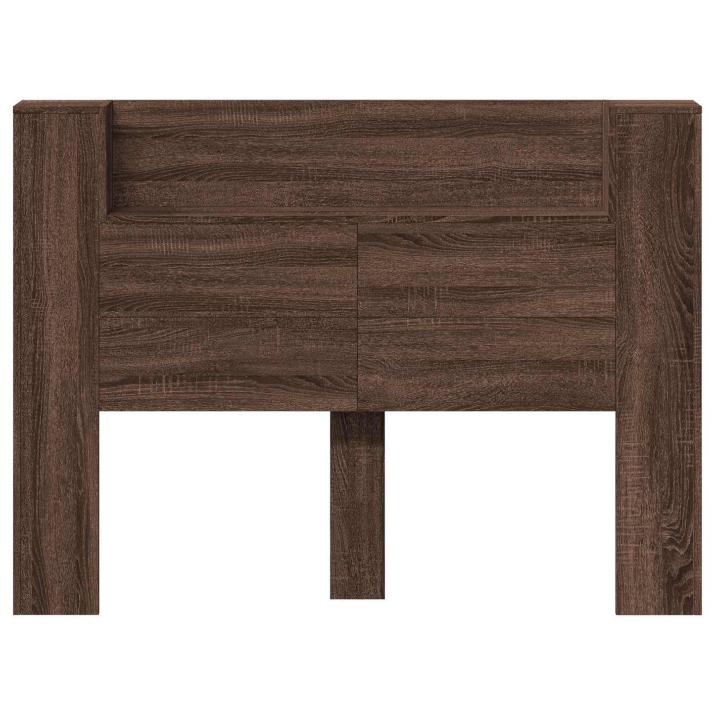 Hoofdbord Bruin Eiken 140 x 16,5 x 103,5 cm Bewerkt hout