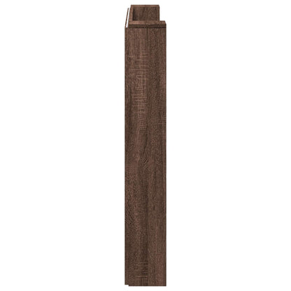 Hoofdbord Bruin Eiken 140 x 16,5 x 103,5 cm Bewerkt hout