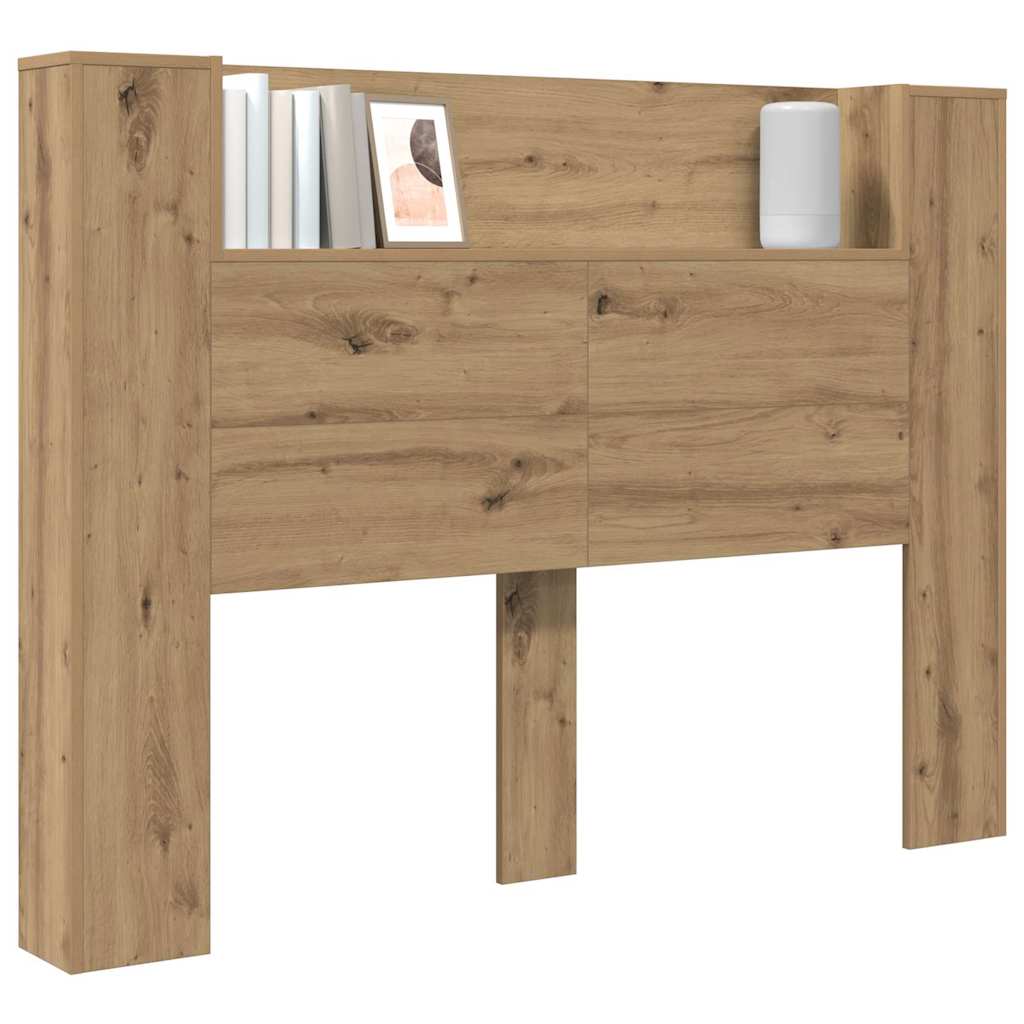 Hoofdbord Artisan Eiken 140 x 17 x 104,5 cm Bewerkt hout