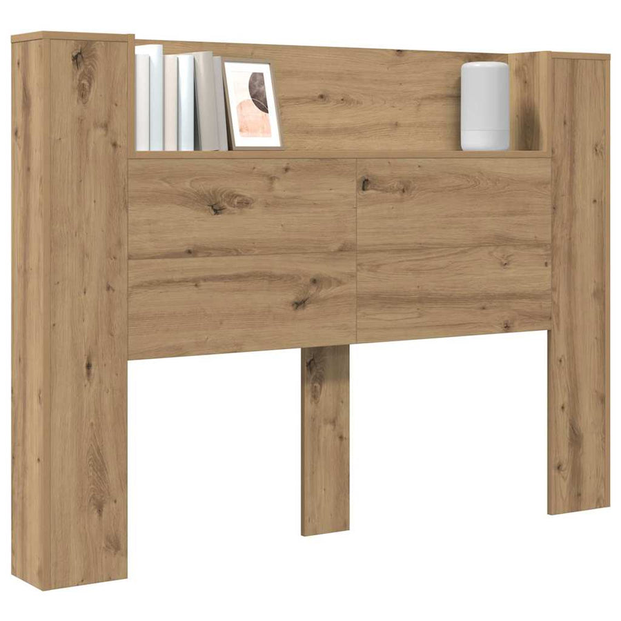 Hoofdbord Artisan Eiken 140 x 17 x 104,5 cm Bewerkt hout