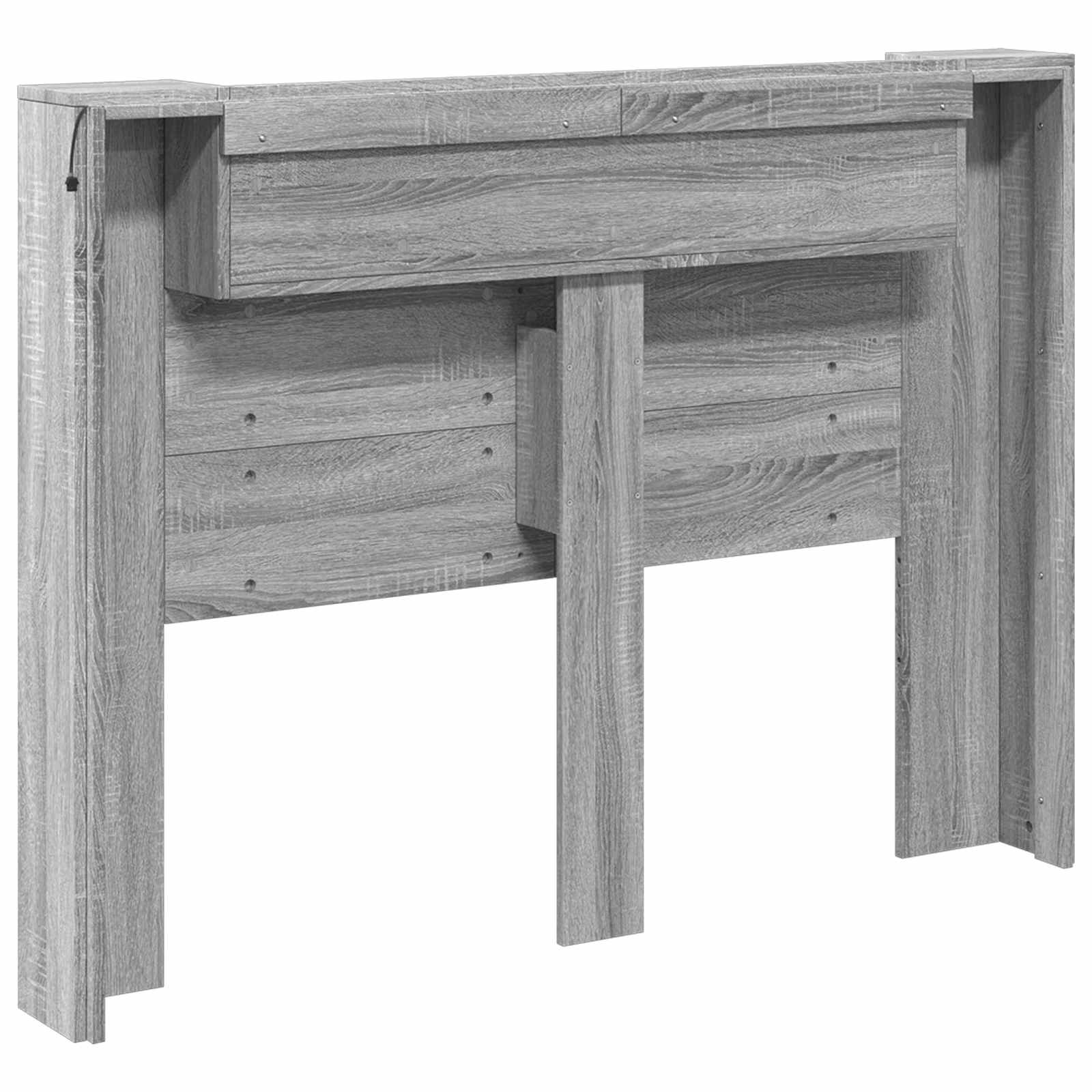 Hoofdbord Grijs Sonoma 140 x 16,5 x 103,5 cm Bewerkt hout