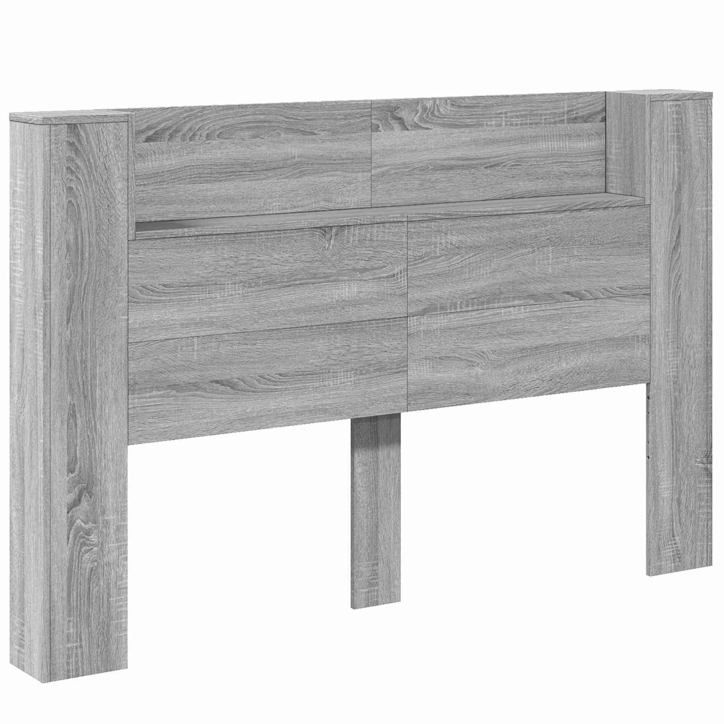 Hoofdbord Grijs Sonoma 160 x 16,5 x 103,5 cm Bewerkt hout
