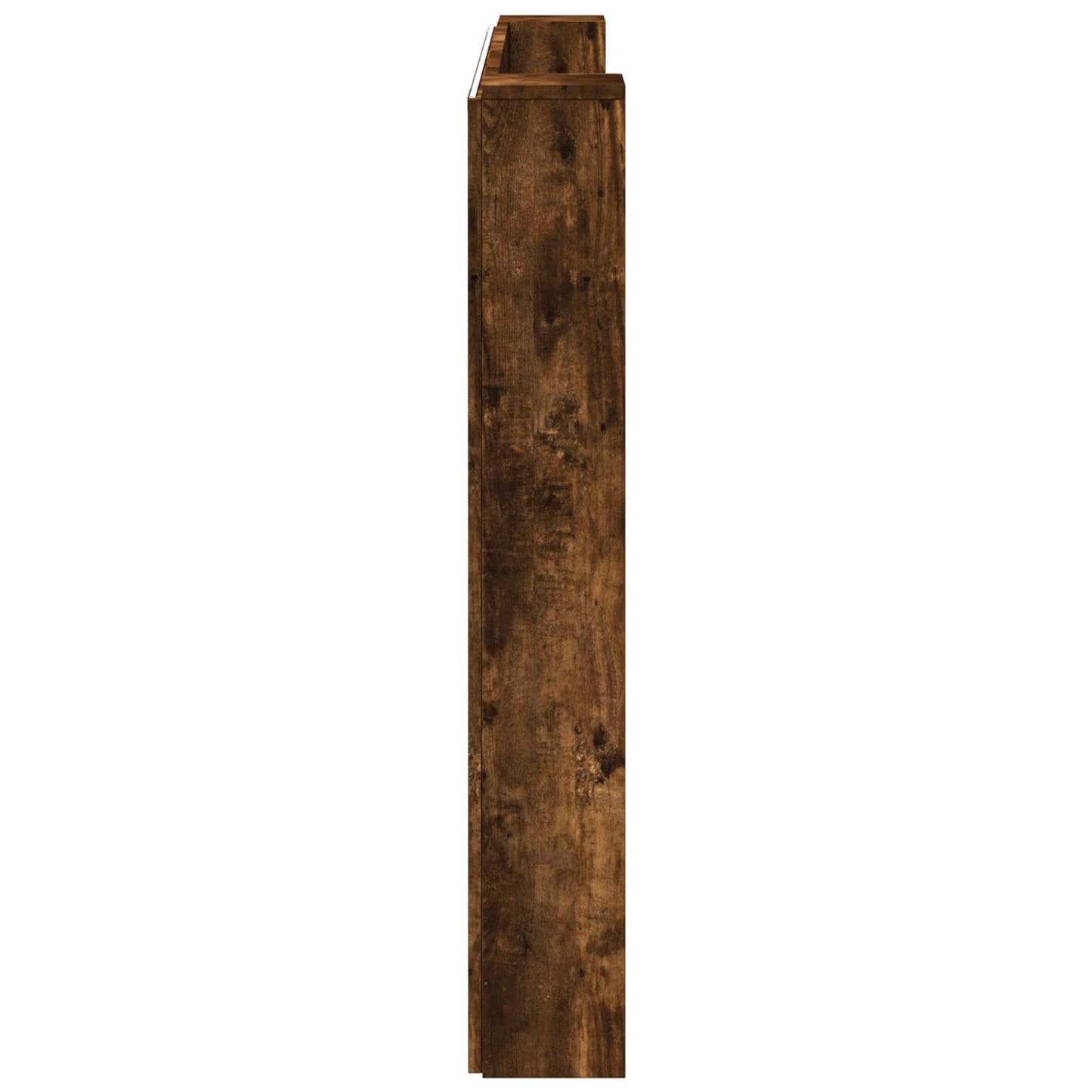Hoofdbord Gerookt eiken 160 x 16,5 x 103,5 cm Bewerkt hout