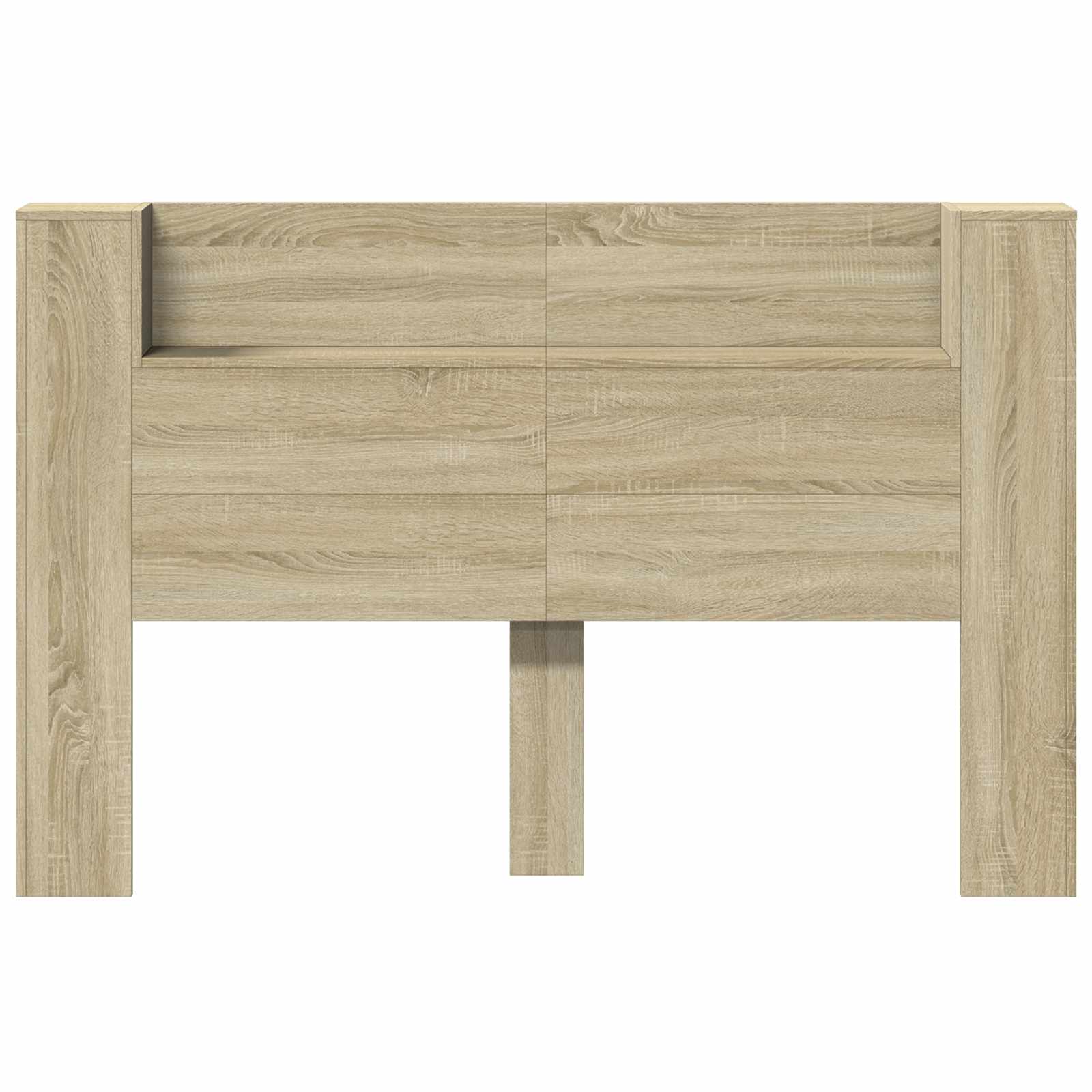 Hoofdbord Sonoma Eiken 160 x 16,5 x 103,5 cm Bewerkt hout