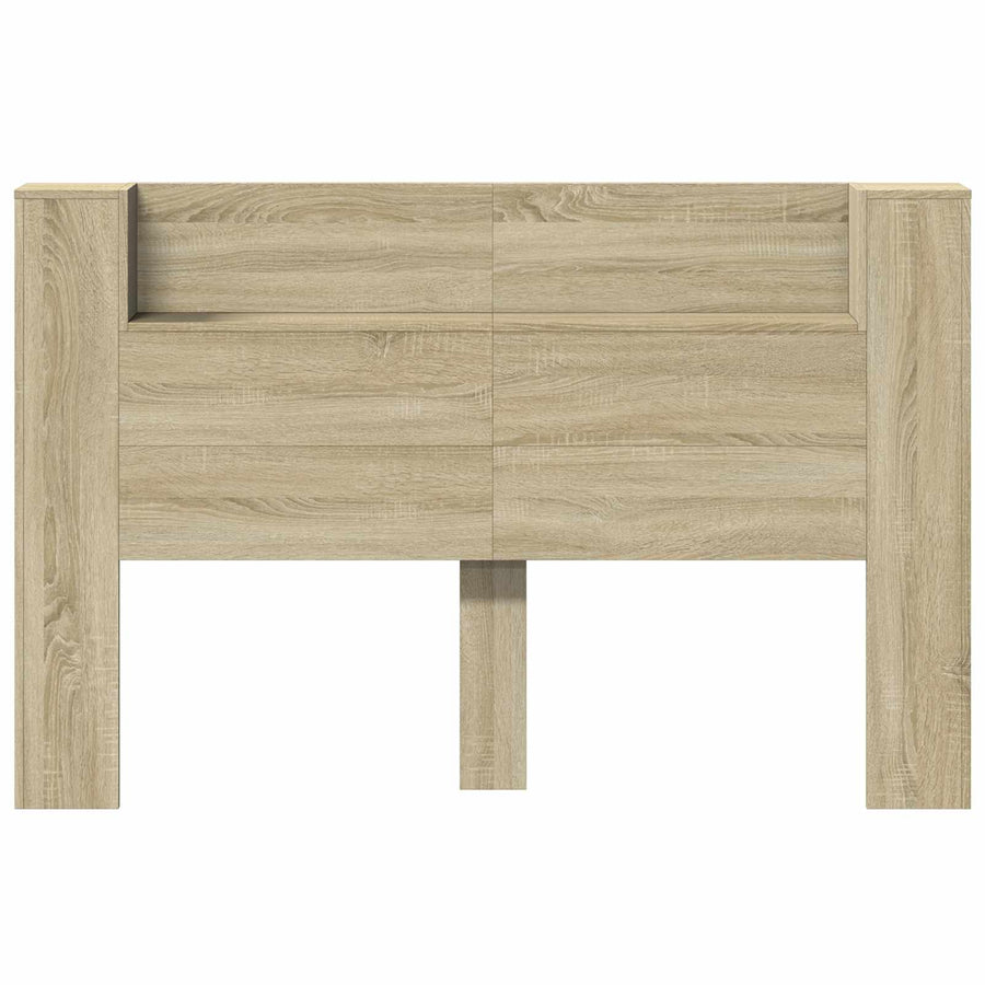 Hoofdbord Sonoma Eiken 160 x 16,5 x 103,5 cm Bewerkt hout