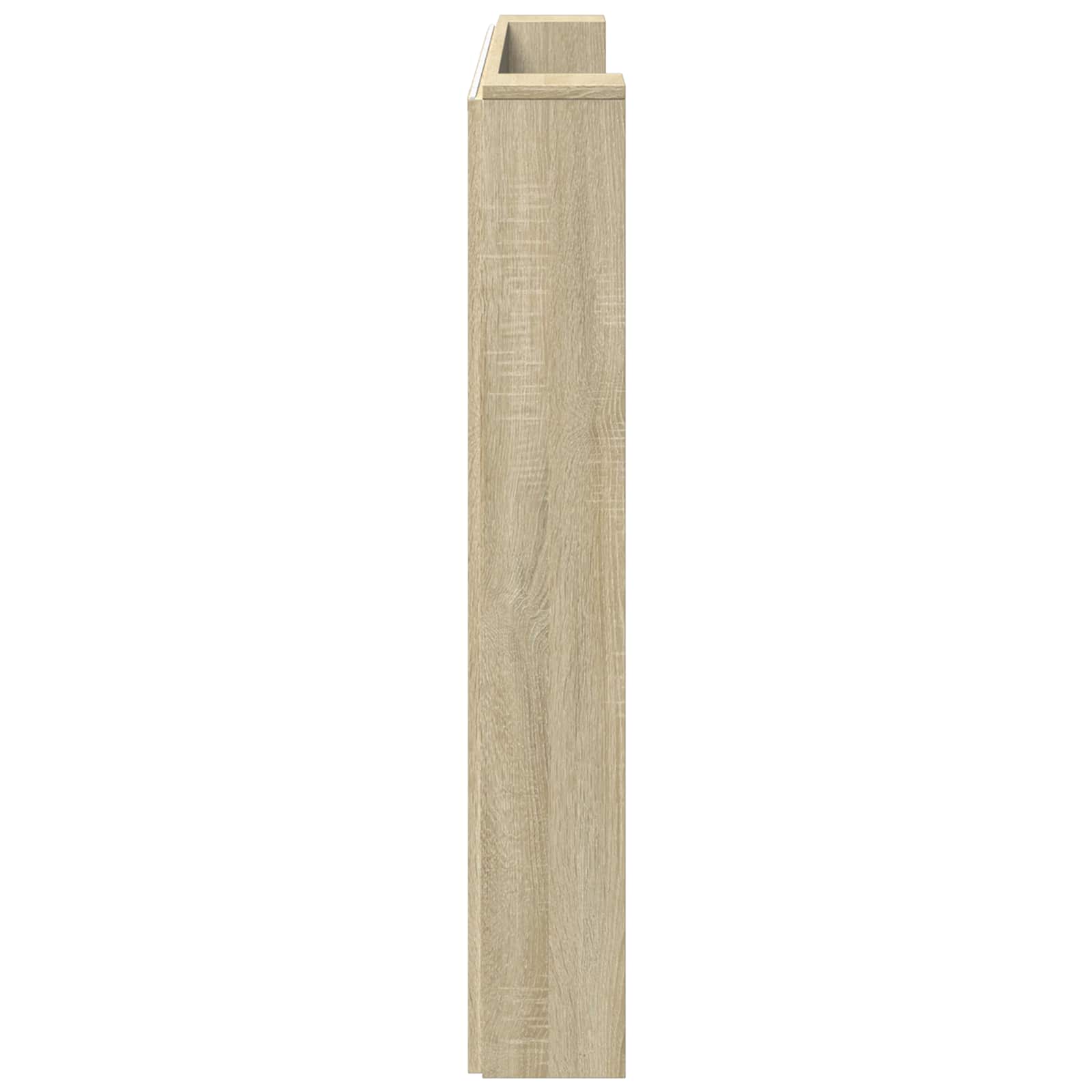 Hoofdbord Sonoma Eiken 160 x 16,5 x 103,5 cm Bewerkt hout