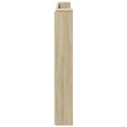 Hoofdbord Sonoma Eiken 160 x 16,5 x 103,5 cm Bewerkt hout