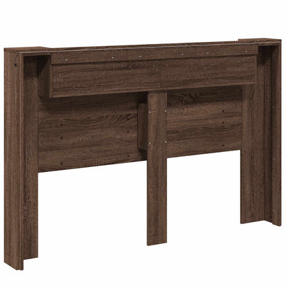 Hoofdbord Bruin Eiken 160 x 16,5 x 103,5 cm Bewerkt hout