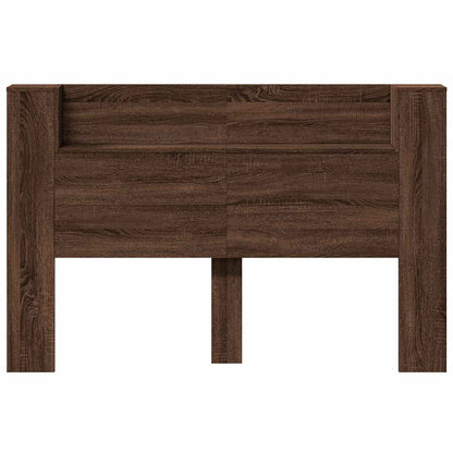 Hoofdbord Bruin Eiken 160 x 16,5 x 103,5 cm Bewerkt hout
