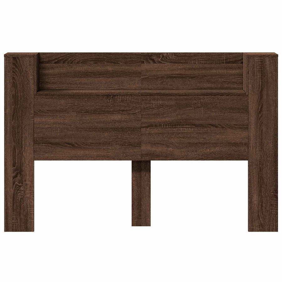 Hoofdbord Bruin Eiken 160 x 16,5 x 103,5 cm Bewerkt hout