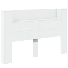 Hoofdbord met hoofdeinde Wit 160 x 16,5 x 103,5 cm Bewerkt hout