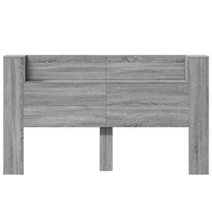 Hoofdbord Grijs Sonoma 180 x 16,5 x 103,5 cm Bewerkt hout